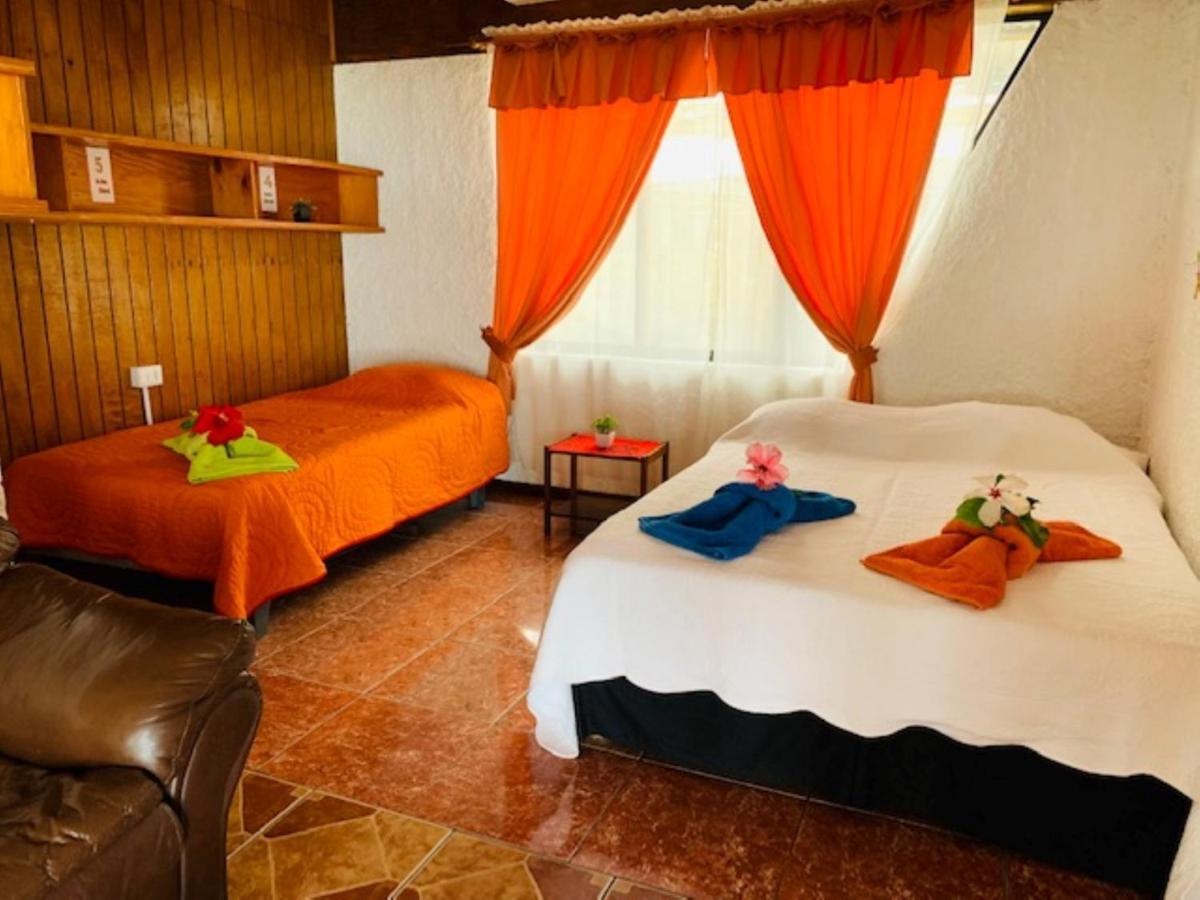 הנגה רואה Cabanas & Hostal Tojika מראה חיצוני תמונה