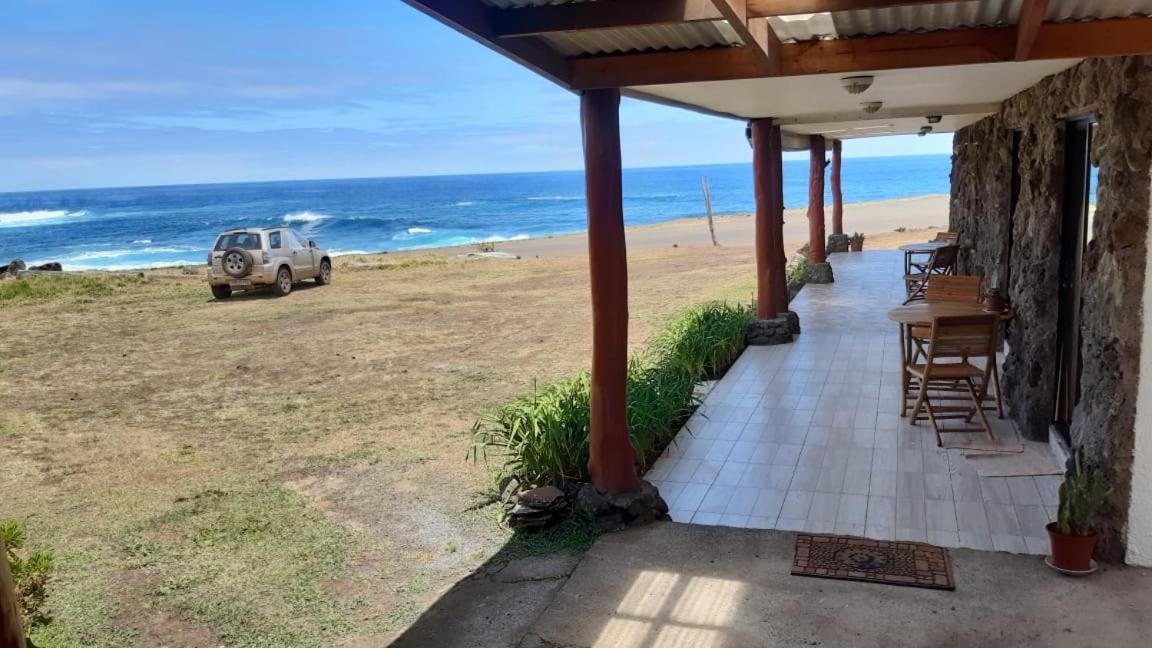 הנגה רואה Cabanas & Hostal Tojika מראה חיצוני תמונה