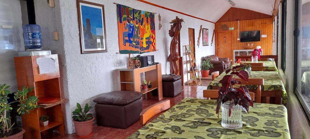 הנגה רואה Cabanas & Hostal Tojika מראה חיצוני תמונה