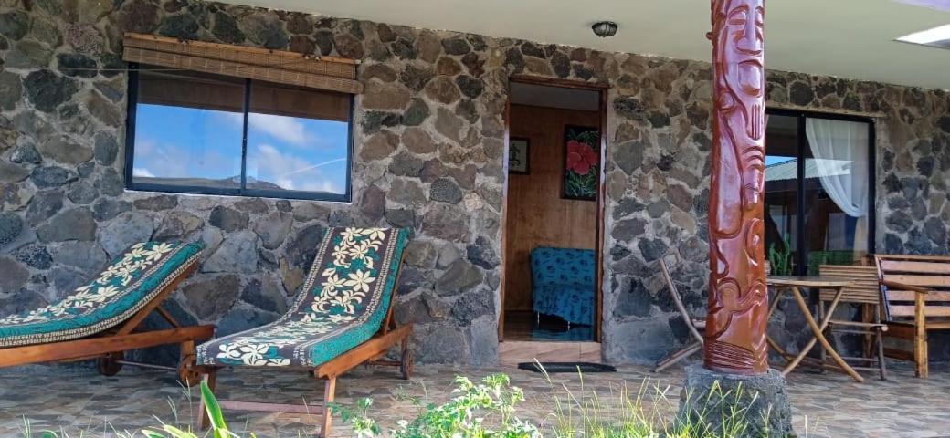 הנגה רואה Cabanas & Hostal Tojika מראה חיצוני תמונה