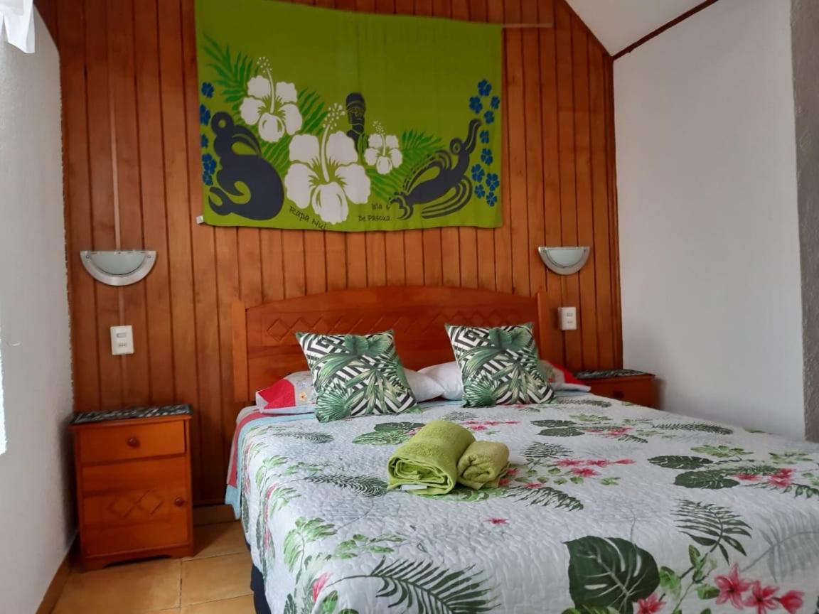 הנגה רואה Cabanas & Hostal Tojika חדר תמונה
